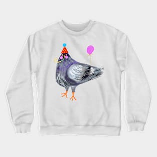 Party pigeon Crewneck Sweatshirt